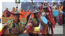 Klosterfest in Punakha - Tanz der Schwarhte